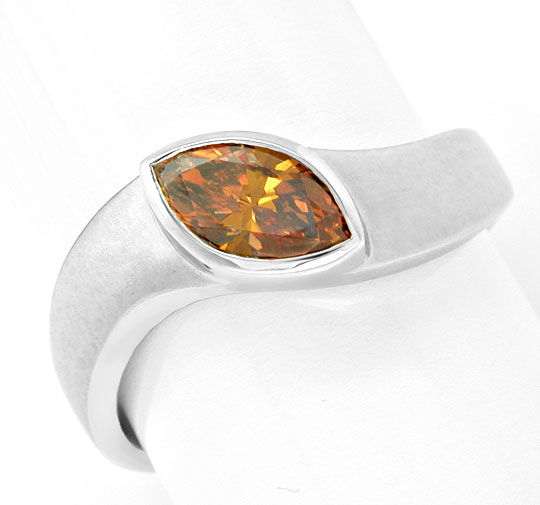 Foto 2 - Diamant-Ring Fancy Intense Yellowish Orange, S6601
